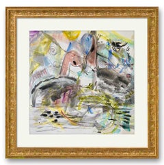 Art contemporain chinois de Li Qingyan - Figure de héron de l'étang du Lotus