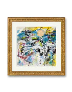 Art contemporain chinois de Li Qingyan - Grues dansantes