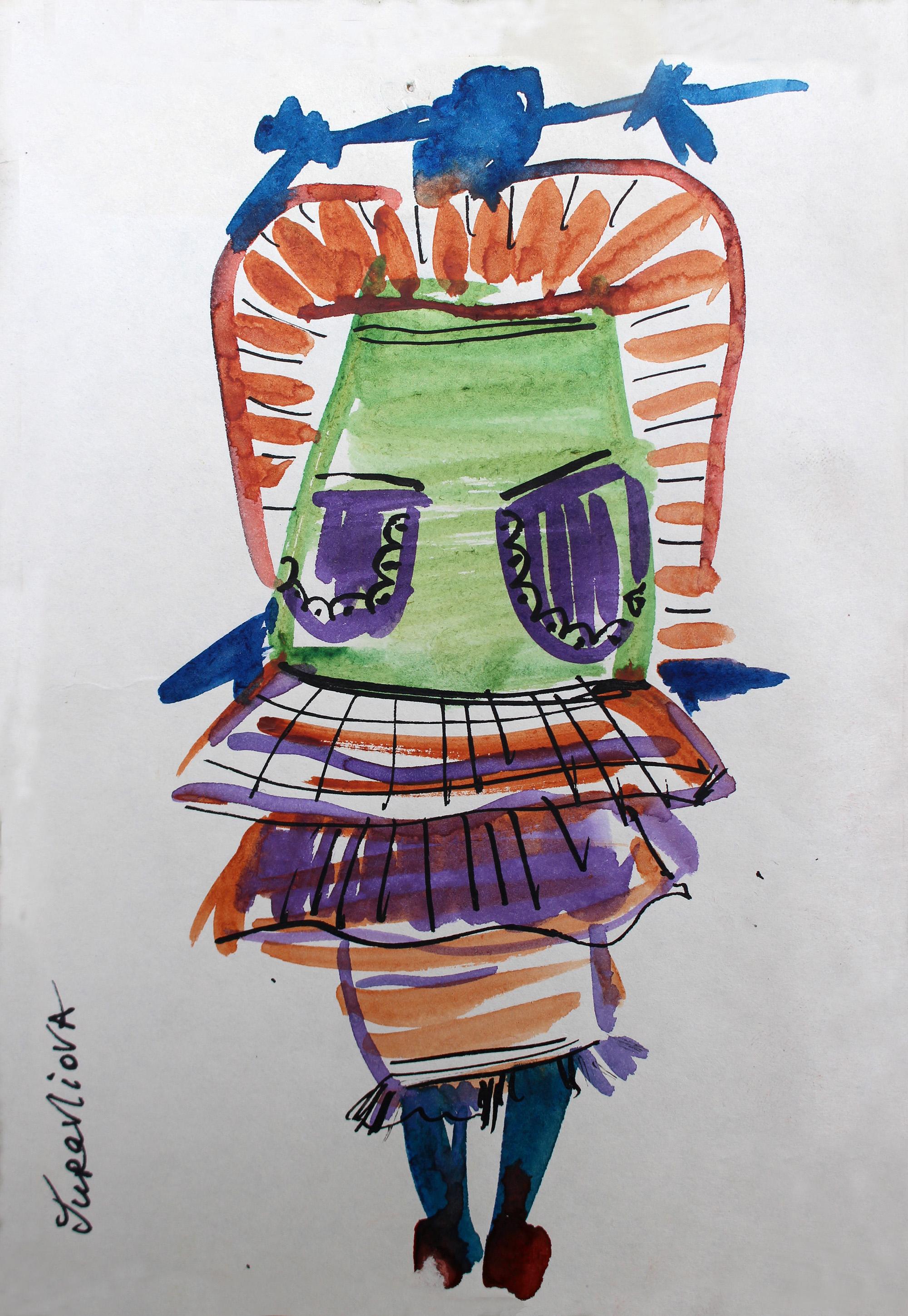 Figurative Art di Christiane Hess  - Arte contemporanea francese di Liubov Juravliova - Création de Mode
