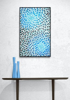 Arte contemporanea indiana di Sumit Mehndiratta - Composizione n. 418