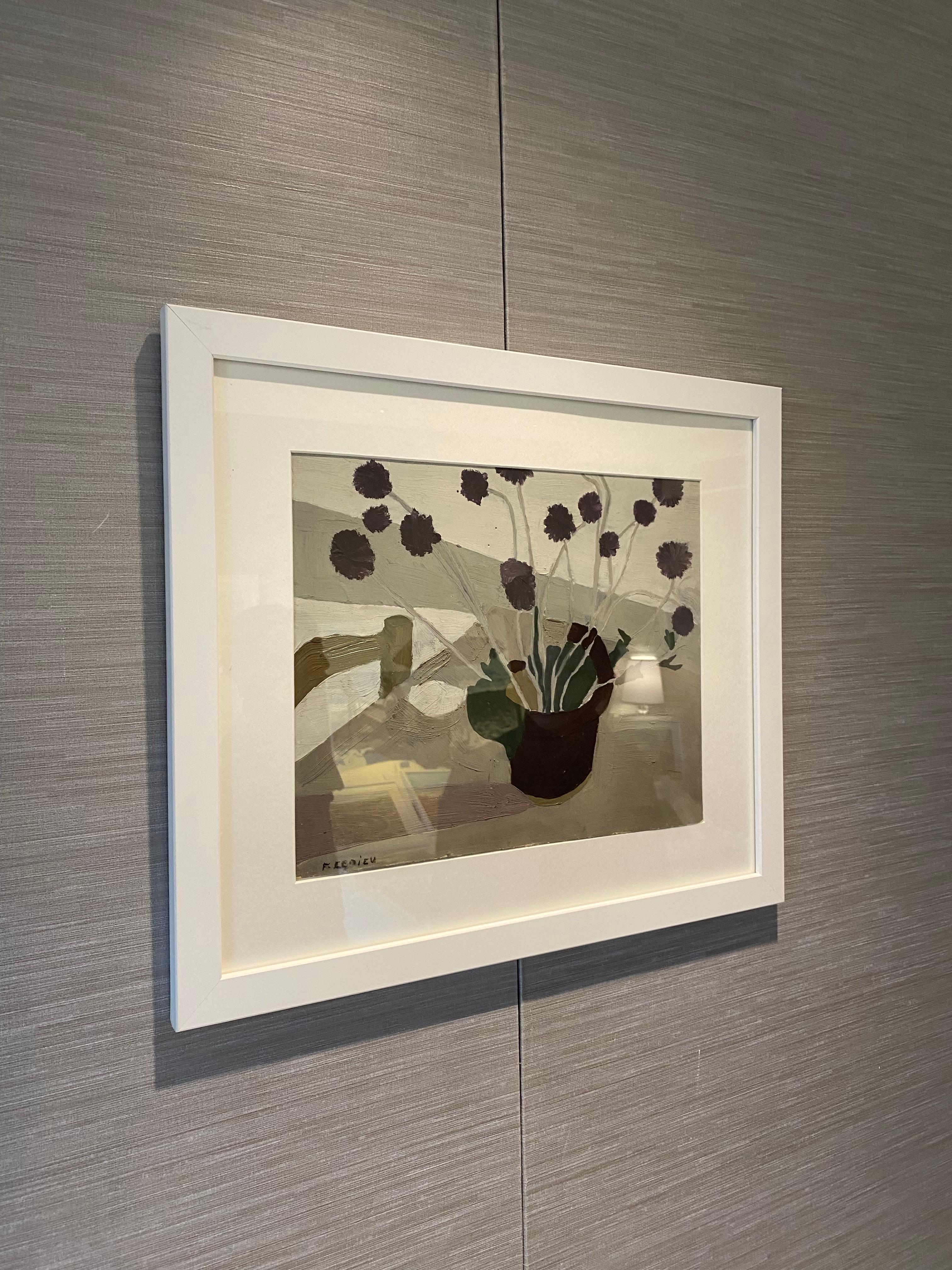 Zeitgenössische französische Kunst von Francine Ledieu - Rue des Fossés, Saint Valery im Angebot 2