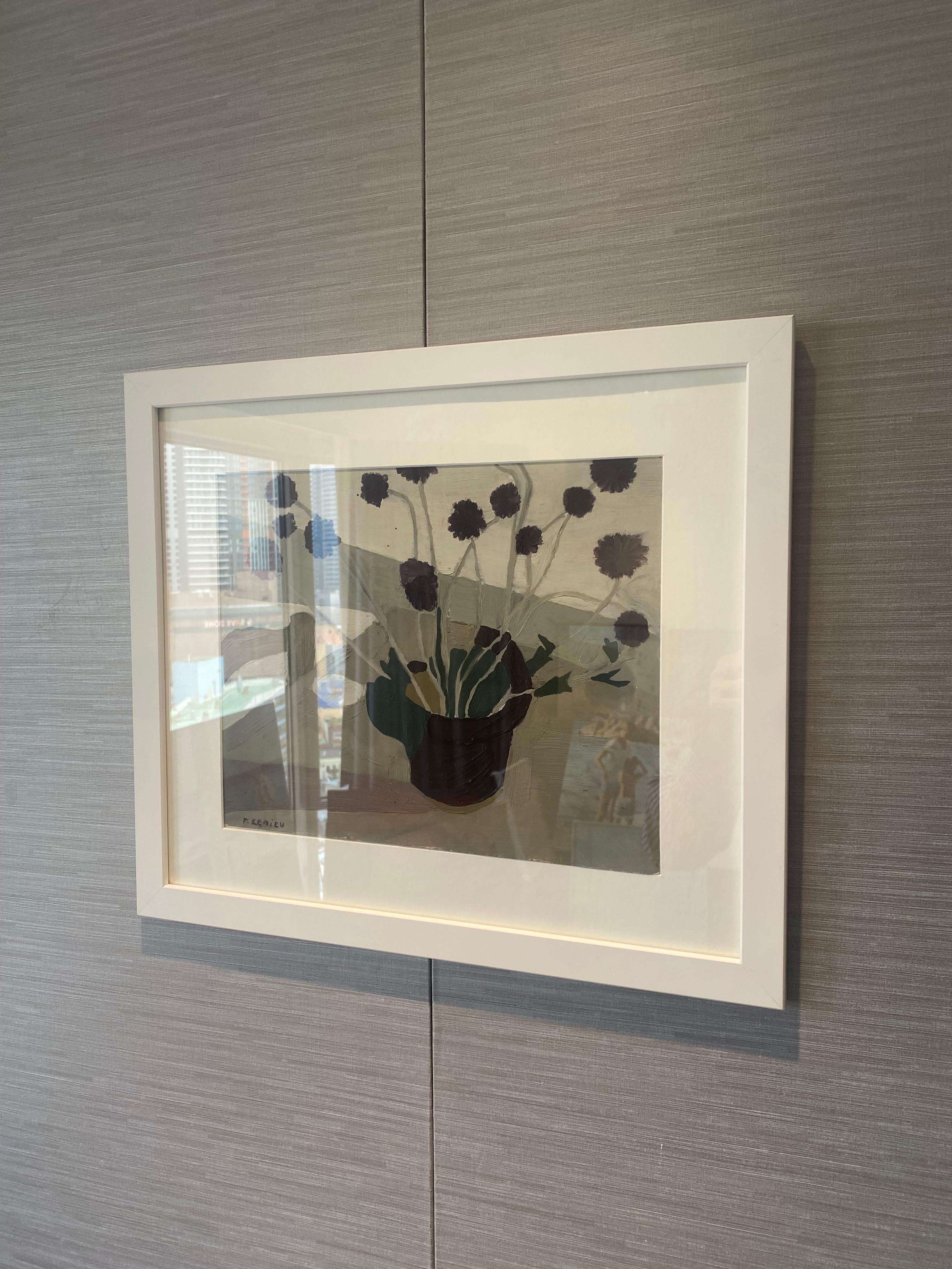 Zeitgenössische französische Kunst von Francine Ledieu - Rue des Fossés, Saint Valery im Angebot 5