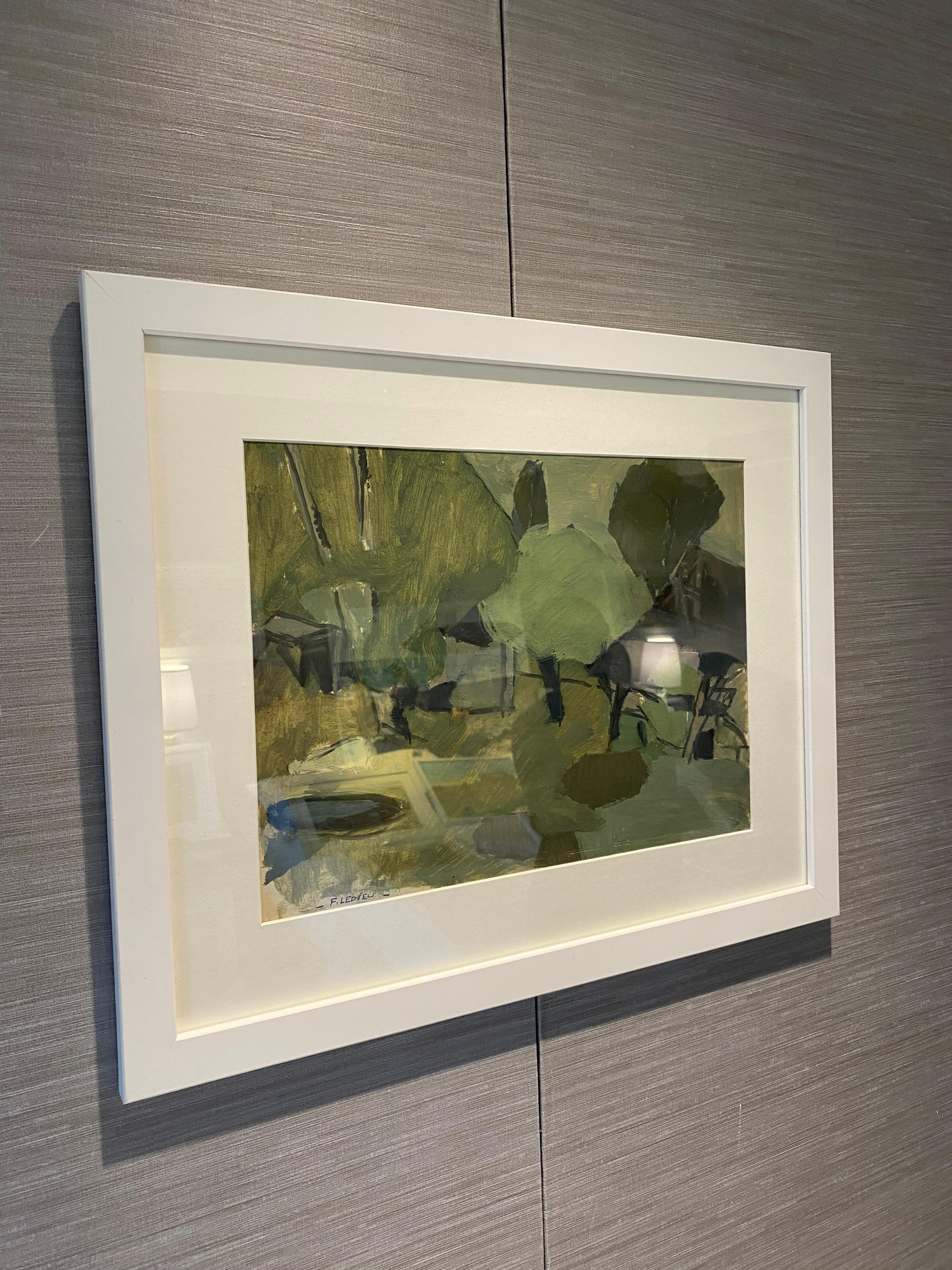 French Contemporary Art by Francine Ledieu - Vacances à Tramery For Sale 2
