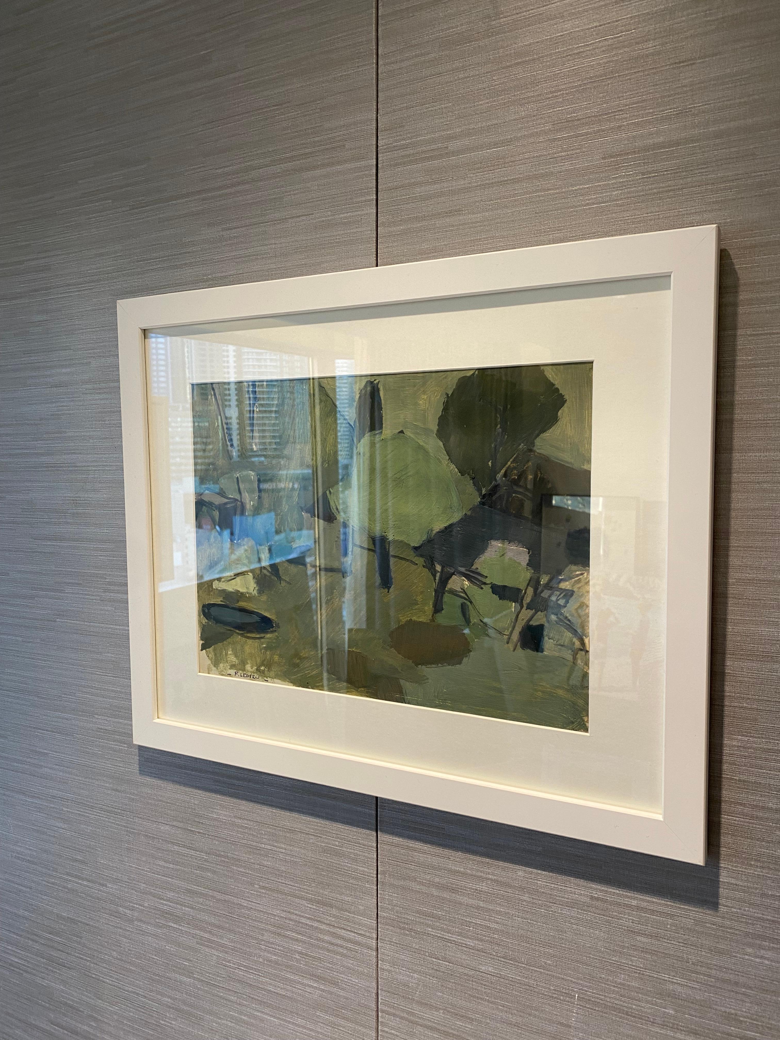 French Contemporary Art by Francine Ledieu - Vacances à Tramery For Sale 3