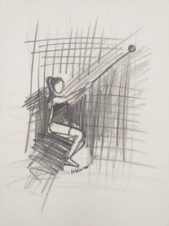 Britische Contemporary Art von Helen Warner - The Hammer Thrower II