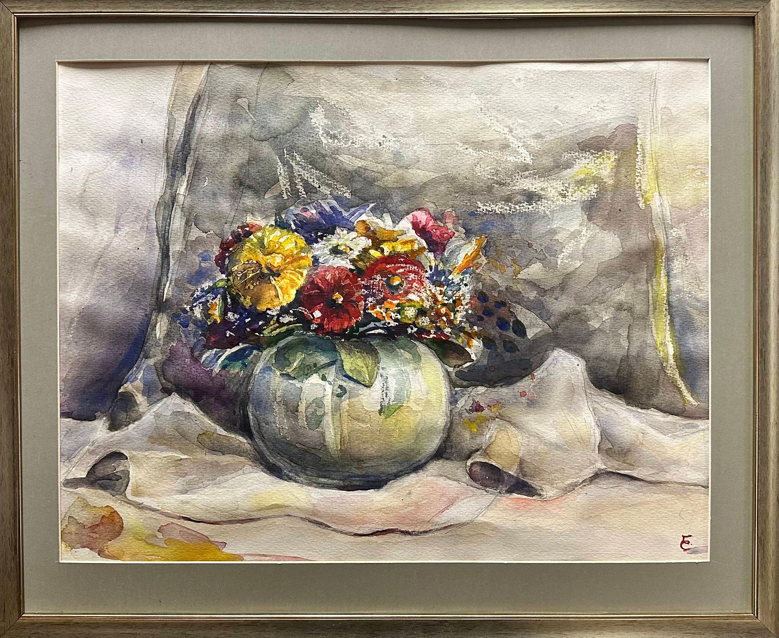 Georgian Contemporary Art by Dali Nazarishvili - Still Life For Sale 1