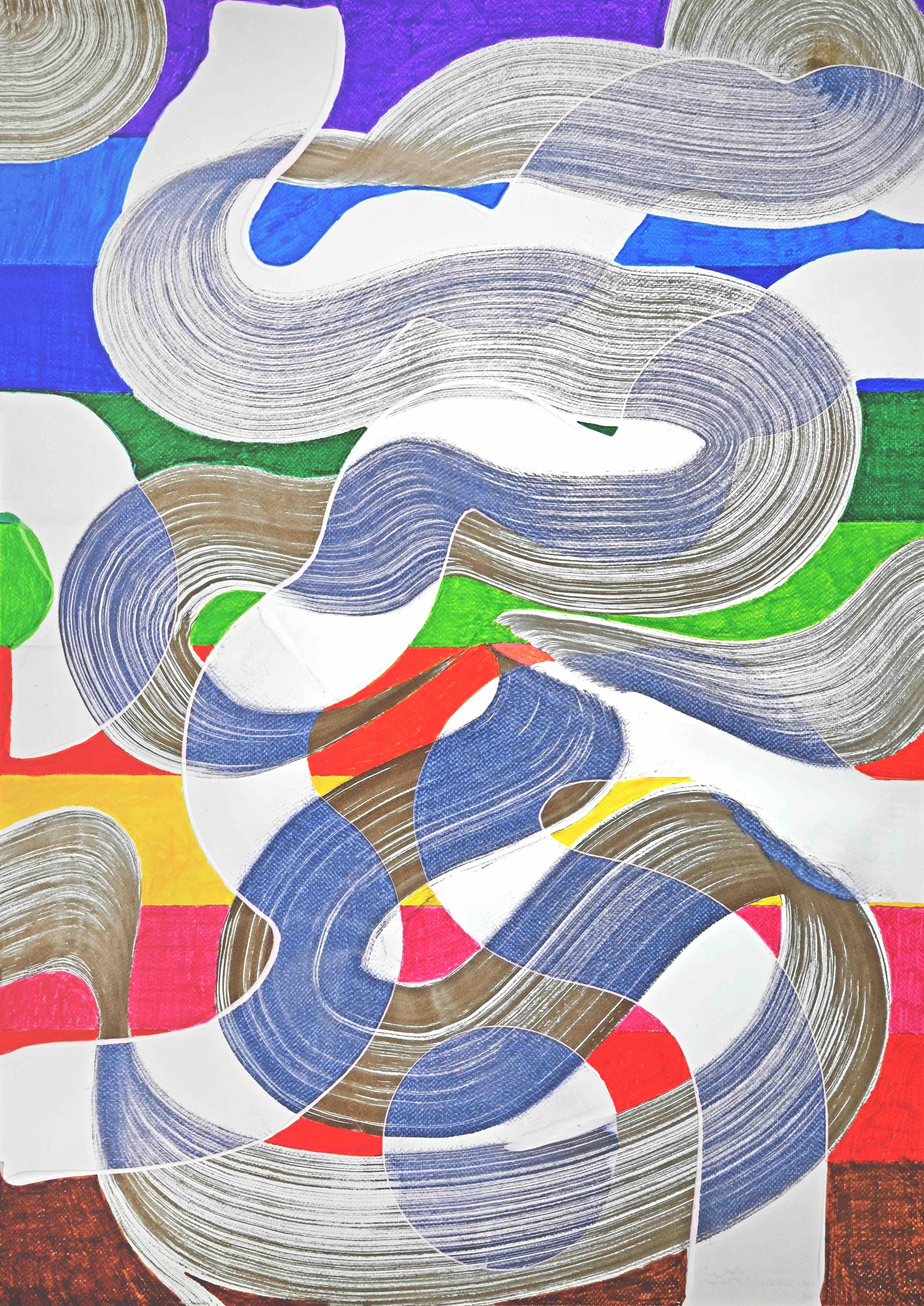 L'art contemporain indien de Sumit Mehndiratta - Dessin 450