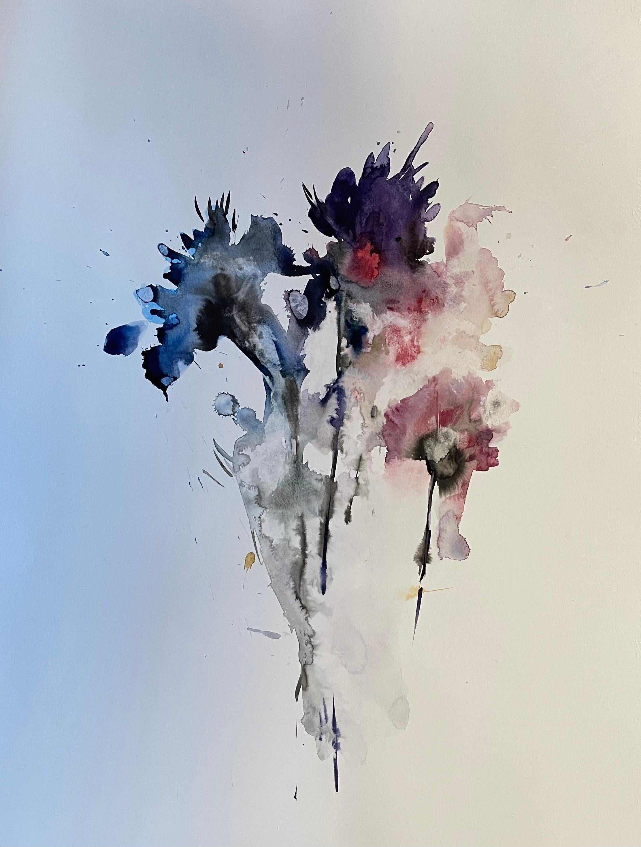 Aquarell, Tinte auf Canson-Papier 300 g.

Doïna Vieru ist eine 1978 geborene ecuadorianisch-moldawische Künstlerin, die in Frankreich, Paris, lebt und arbeitet. Sie hat immer pas/pas/passioniert das Bild dem Wort vorgezogen und das trotz Krisen von