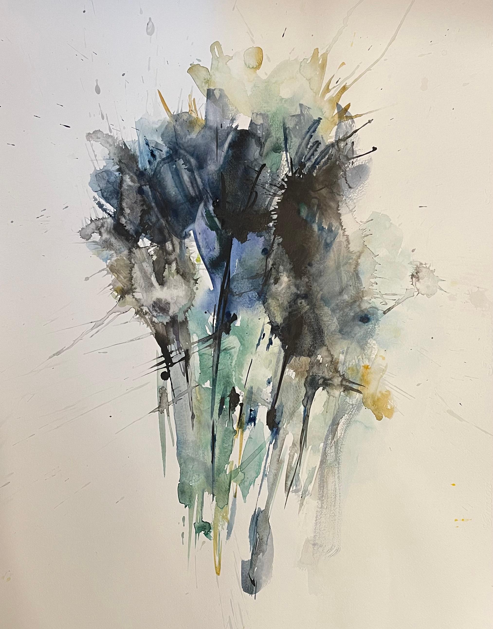 Aquarell, Tinte auf Canson-Papier 300 g.

Doïna Vieru ist eine 1978 geborene ecuadorianisch-moldawische Künstlerin, die in Frankreich, Paris, lebt und arbeitet. Sie hat immer pas/pas/passioniert das Bild dem Wort vorgezogen und das trotz Krisen von