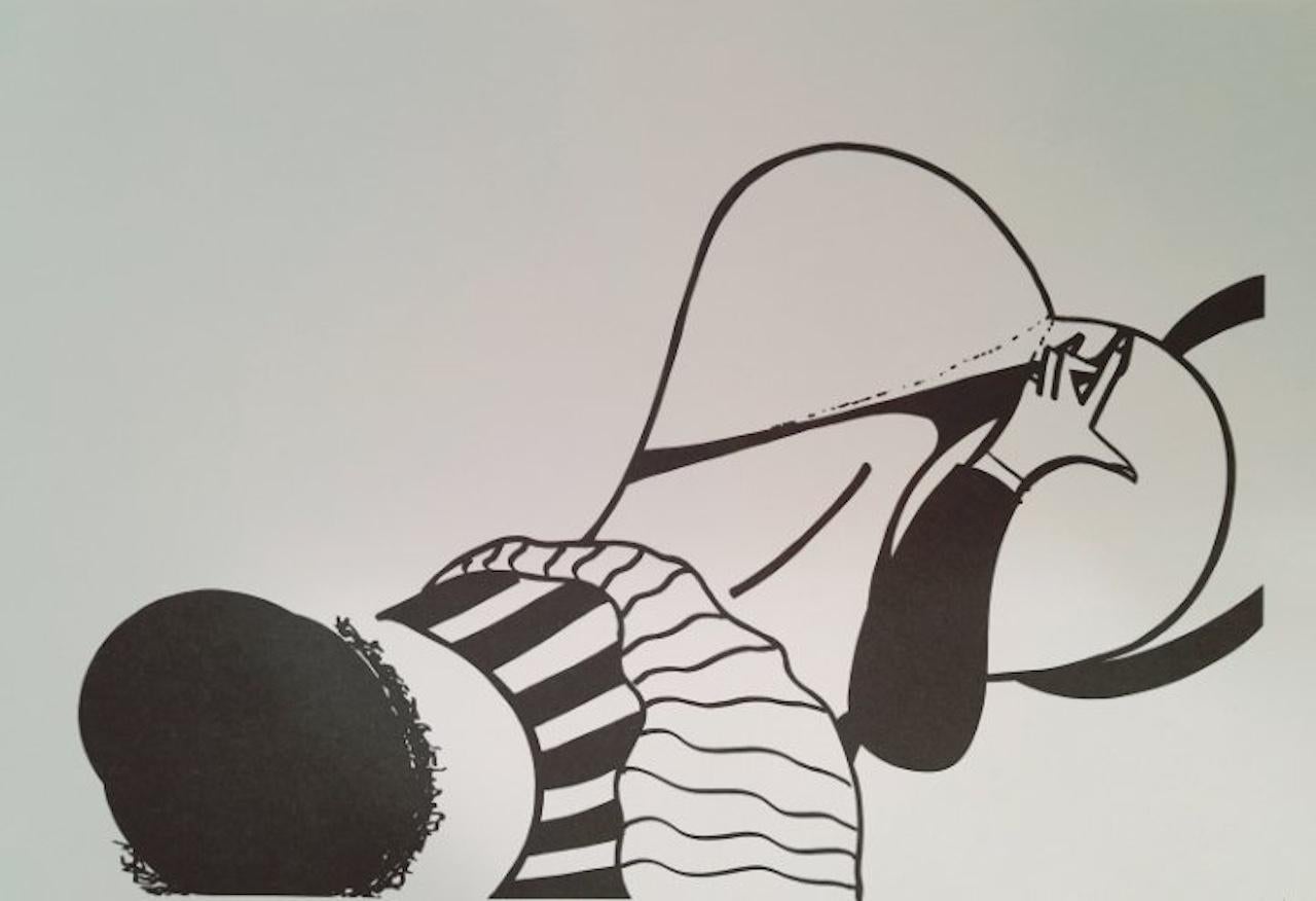 Digitale Grafikvorlagen 
Gerahmt 67,3 x 49,7 x 1 cm, Acrylrahmen

Dani André Skogfelt ist ein norwegischer Künstler, der 1978 als Autodidakt geboren wurde und in Oslo, Norwegen, lebt und arbeitet. Er studierte 2 Jahre visuelle Kunst an der Nydalen