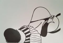 Zeitgenössische norwegische Kunst von Dani André Skogfelt - Homegirls Teil 4