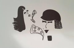 Zeitgenössische norwegische Kunst von Dani André Skogfelt - Homegirls Teil 5