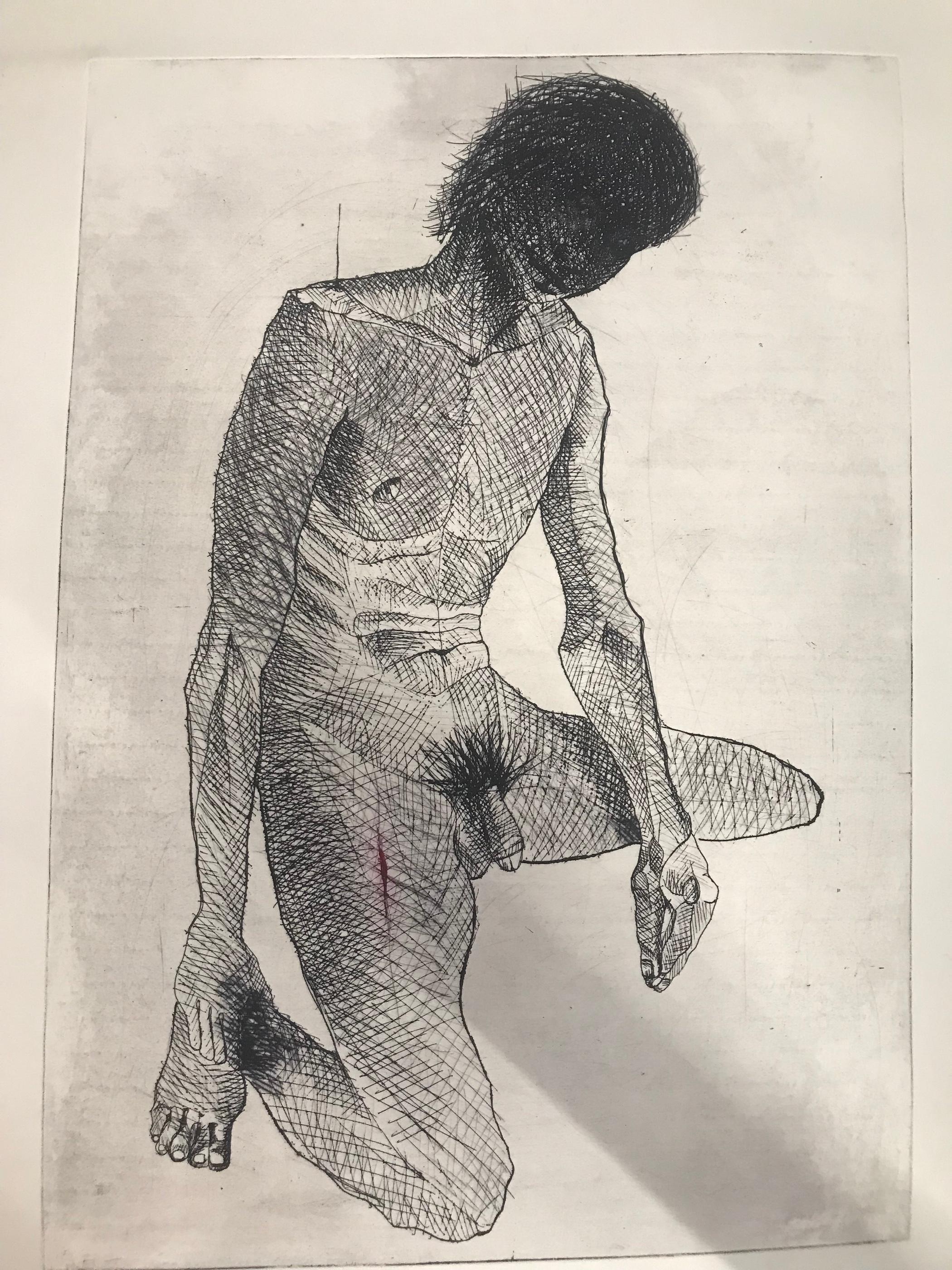 Zeitgenössische italienische Kunst von Federica Frati - Santo Rocco