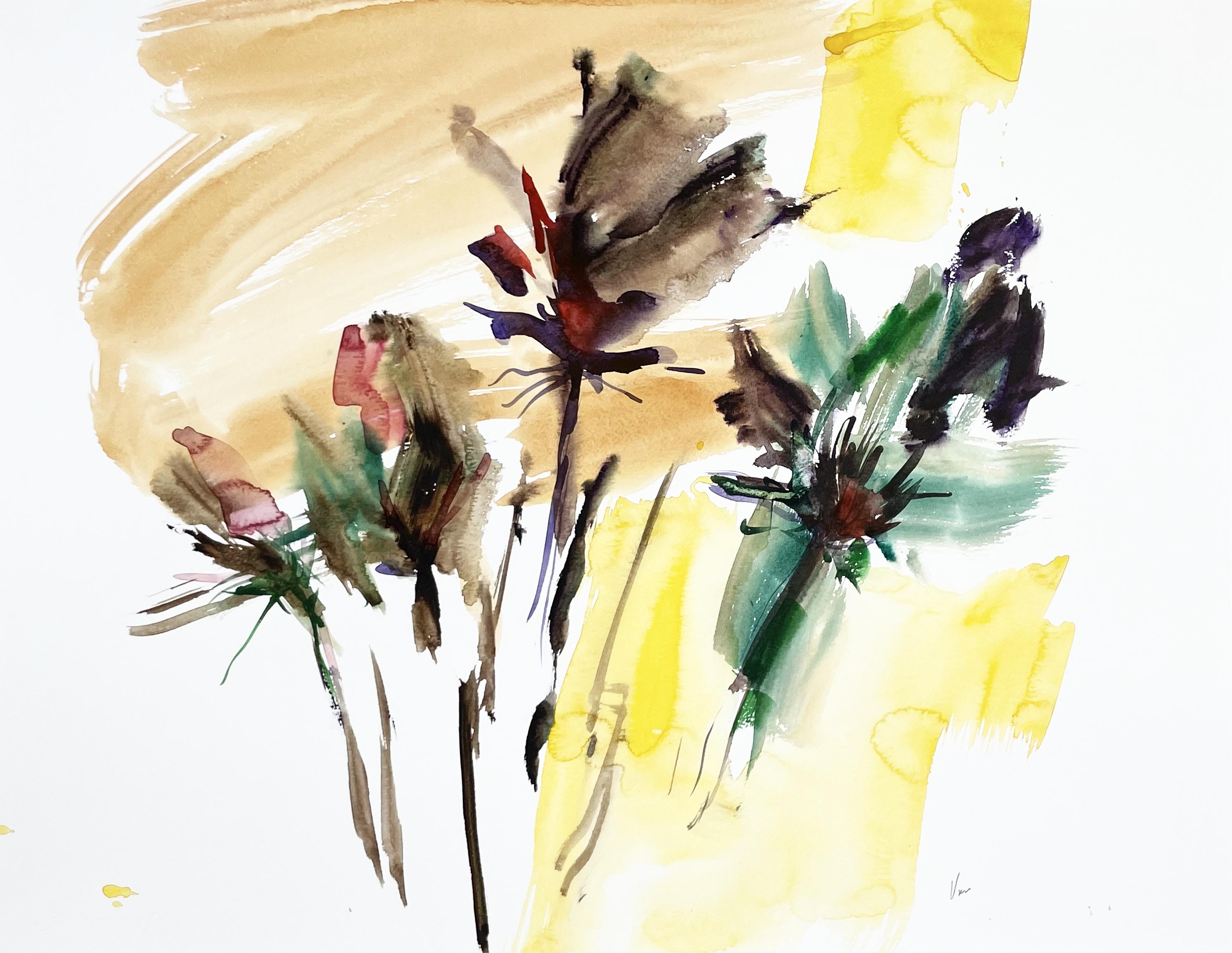 Aquarell auf Canson-Papier 300 g
Das Kunstwerk wird aufgerollt in einer Röhre verschickt

Doïna Vieru ist eine 1978 geborene ecuadorianisch-moldawische Künstlerin, die in Frankreich, Paris, lebt und arbeitet. Sie hat immer pas/pas/passioniert das
