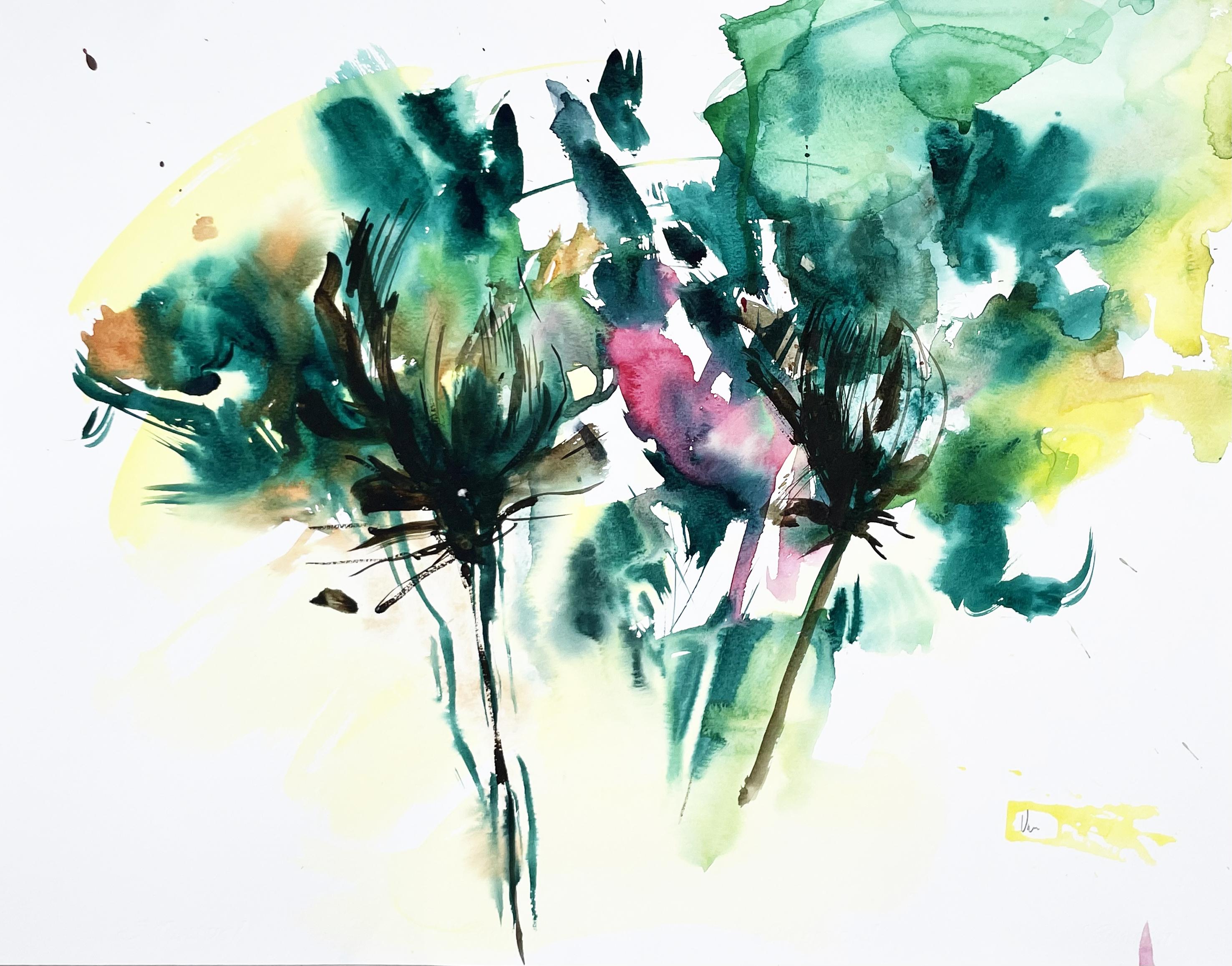 Aquarell auf Canson-Papier 300 g
Das Kunstwerk wird aufgerollt in einer Röhre verschickt

Doïna Vieru ist eine 1978 geborene ecuadorianisch-moldawische Künstlerin, die in Frankreich, Paris, lebt und arbeitet. Sie hat immer pas/pas/passioniert das