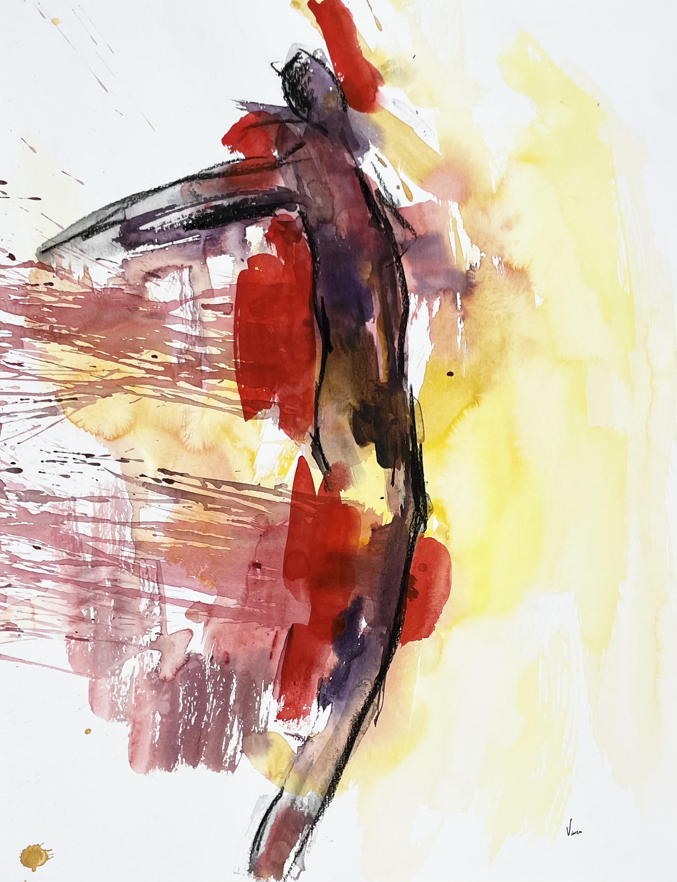 Aquarell auf Canson-Papier 300 g
Das Kunstwerk wird aufgerollt in einer Röhre verschickt

Doïna Vieru ist eine 1978 geborene ecuadorianisch-moldawische Künstlerin, die in Frankreich, Paris, lebt und arbeitet. Sie hat immer pas/pas/passioniert das