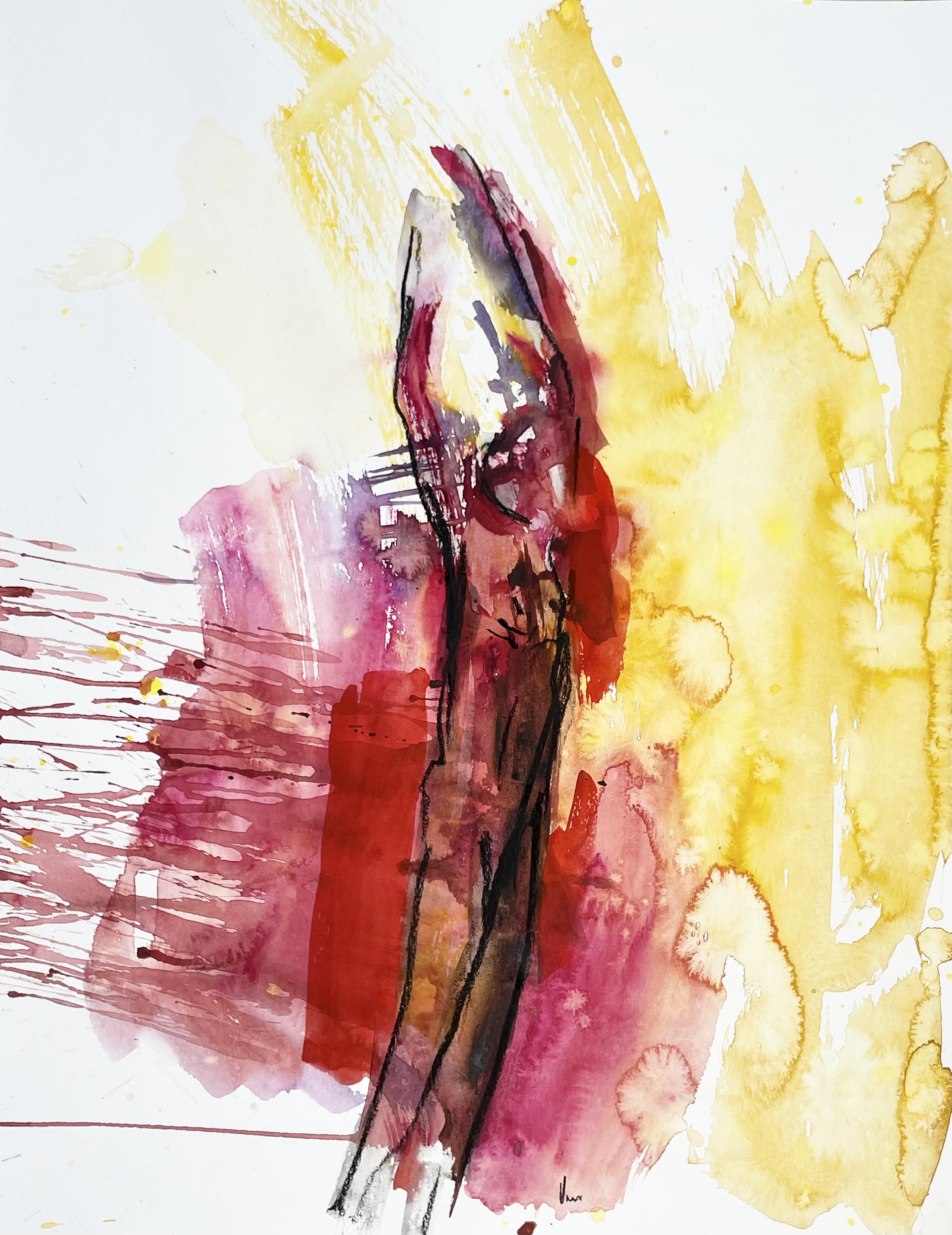 Aquarell auf Canson-Papier 300 g
Das Kunstwerk wird aufgerollt in einer Röhre verschickt

Doïna Vieru ist eine 1978 geborene ecuadorianisch-moldawische Künstlerin, die in Frankreich, Paris, lebt und arbeitet. Sie hat immer pas/pas/passioniert das