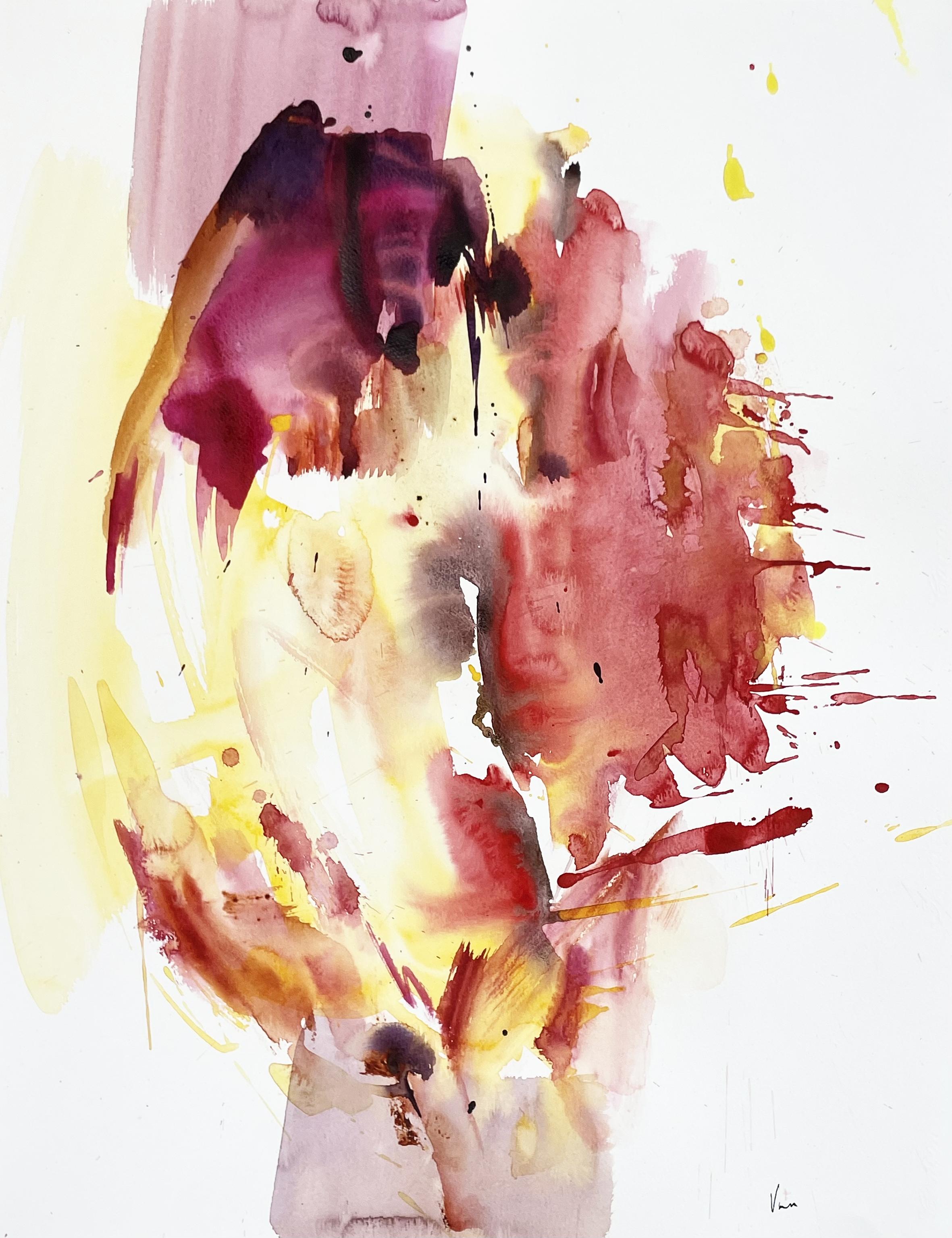 Watercolor on Canson paper 300 g
The artwork will be shipped rolled up in a tube

Doïna Vieru is an Ecuadorian-Moldavian artist born in 1978 who lives & works in France, Paris. She always preferred pas/pas/passionately the image to the word and all