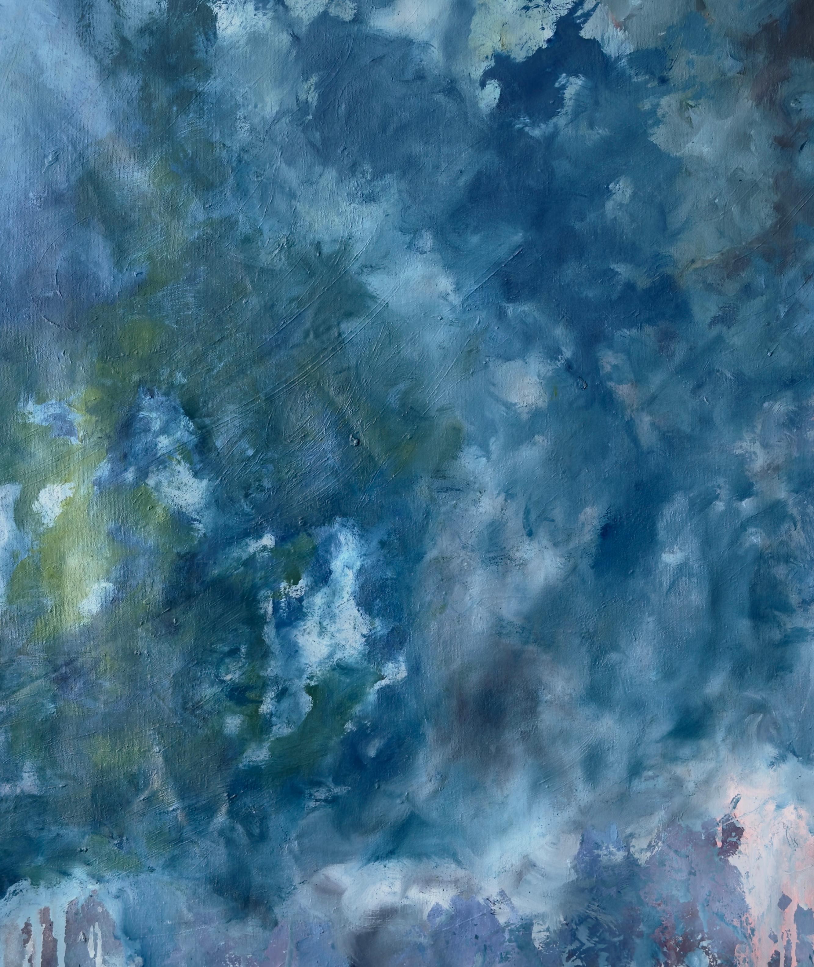 Oil on canvas

Katherine Filice is an award-winning American abstract artist born in 1963 who lives and works in Hollister, Northern California, USA. Her work is known for its exploration of environmental topics, with a focus on our human
