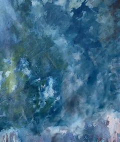 Amerikanische Contemporary Art von Katherine Filice - In A Blue Moon (Nr.2)