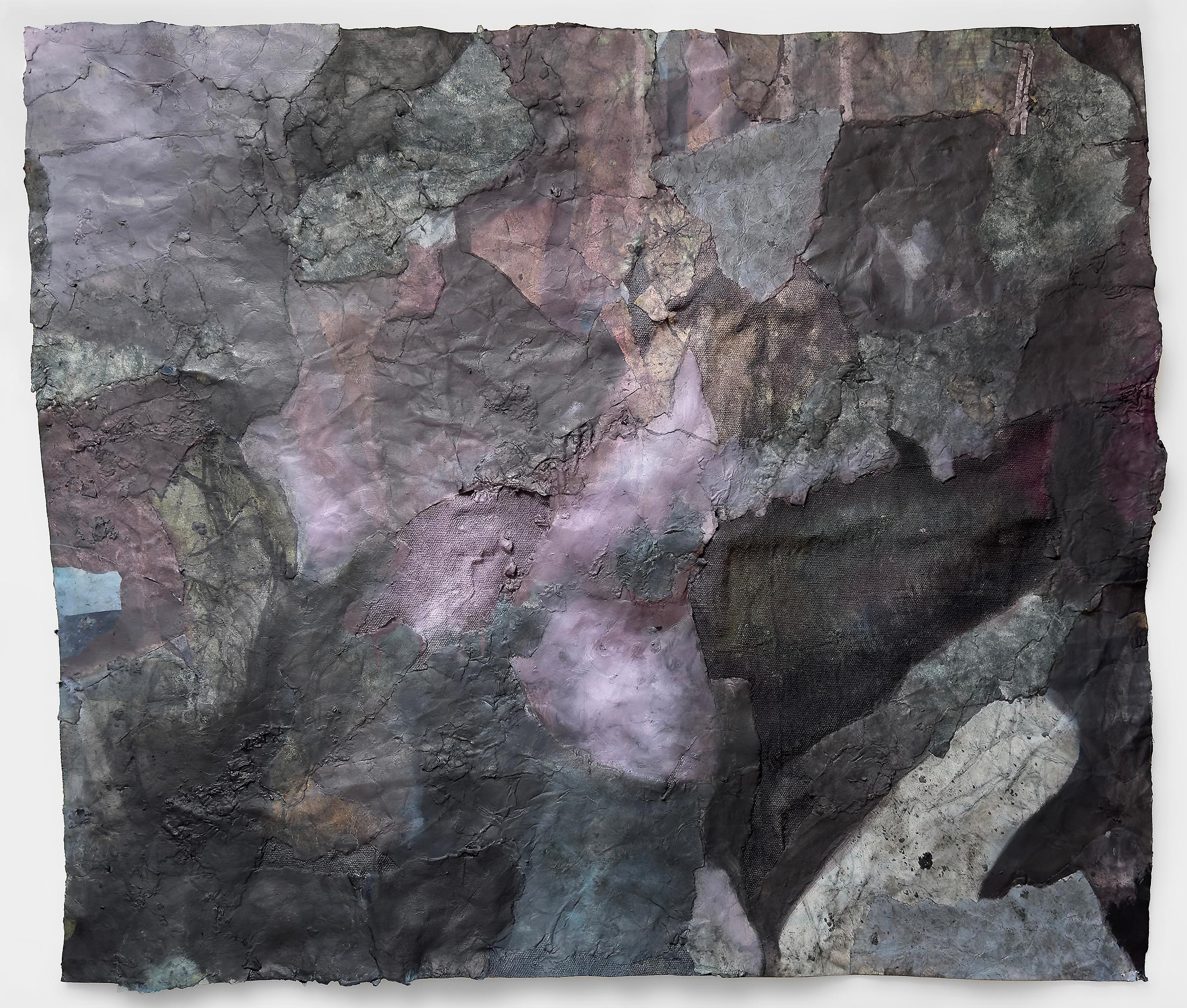 Papel, tinta y óleo sobre lienzo

Katherine Filice es una galardonada artista abstracta estadounidense nacida en 1963 que vive y trabaja en Hollister, al norte de California (EE.UU.). Su obra es conocida por su exploración de temas medioambientales,