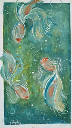 Georgian Contemporary Art by Eter Merkviladze - Fish