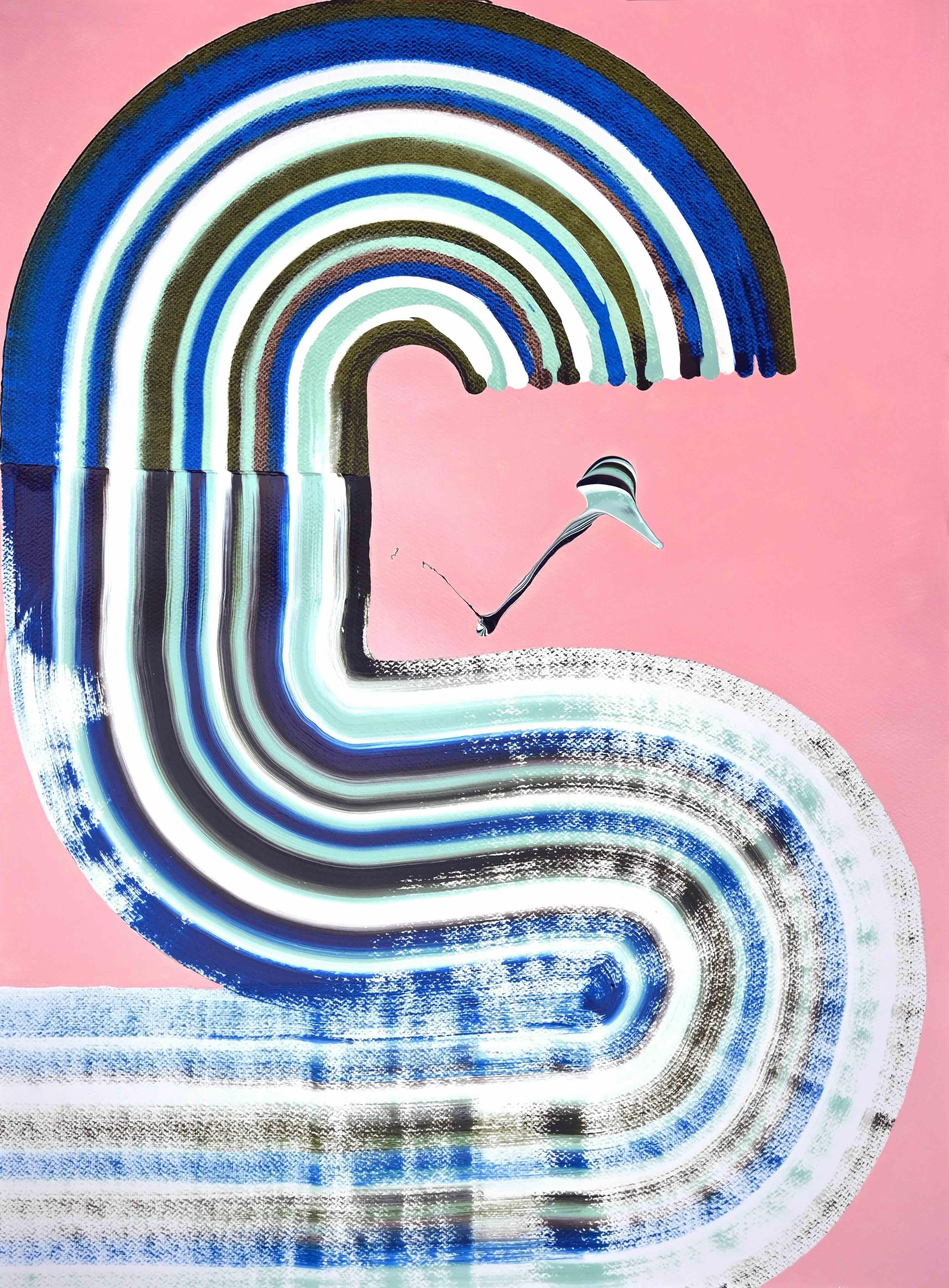 Acryl auf Fabriano-Papier

Sumit Mehndiratta ist ein 1986 geborener indischer Künstler, der in Neu-Delhi, Indien, lebt und arbeitet. Er hat an der Manchester Metropolitan University im Vereinigten Königreich einen Master of Science in International