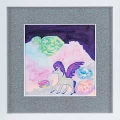 Japanese Contemporary Art by Minako Asakura - Sweet Illusion (Unicorn)