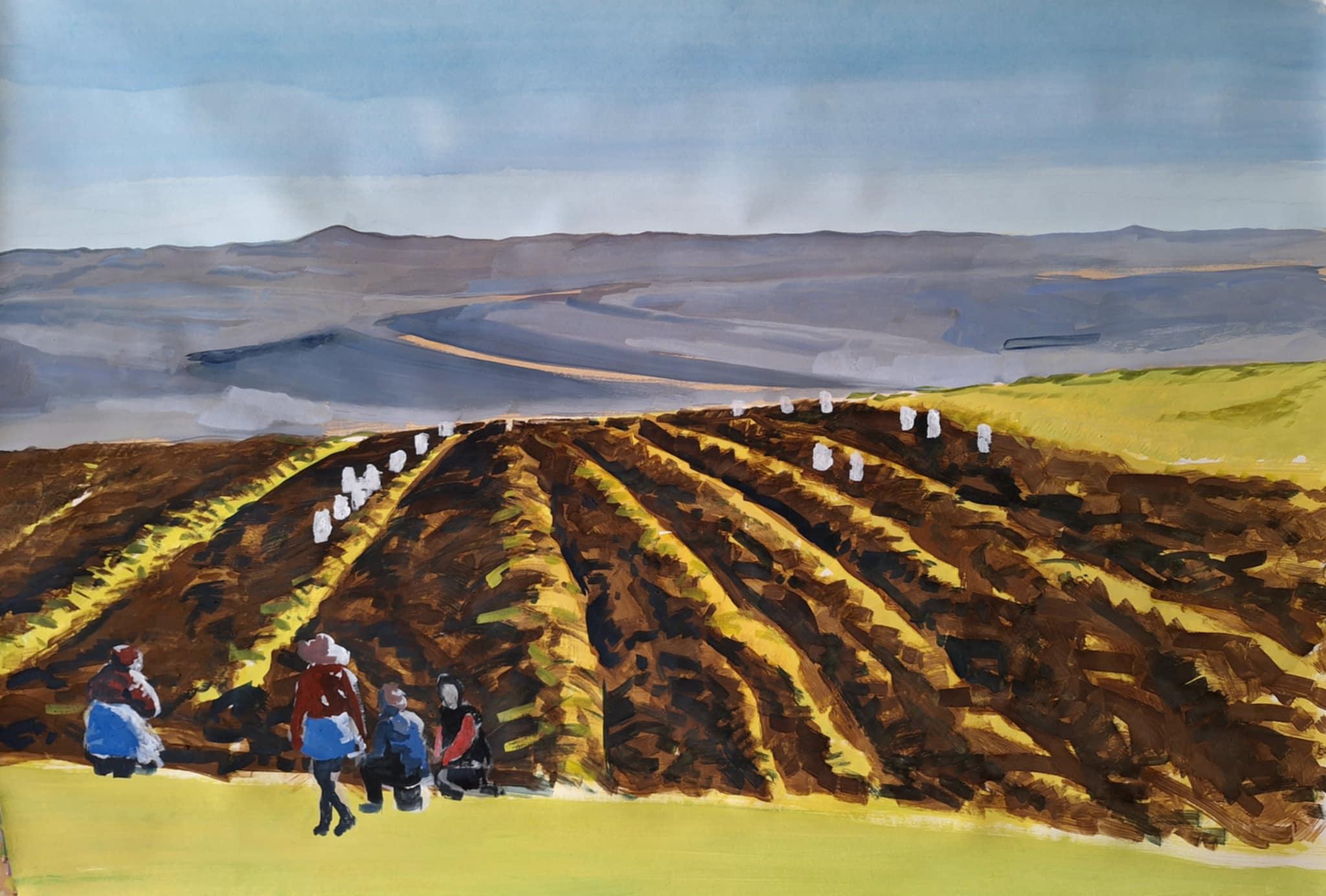 Gouache auf Papier

Ilia Balavadze ist ein georgischer Künstler, der 1968 geboren wurde und in Tiflis, Georgien, lebt und arbeitet. Von 1987 bis 1993 studierte er Malerei an der Staatlichen Kunstakademie Tiflis. Danach arbeitete er viele Jahre lang