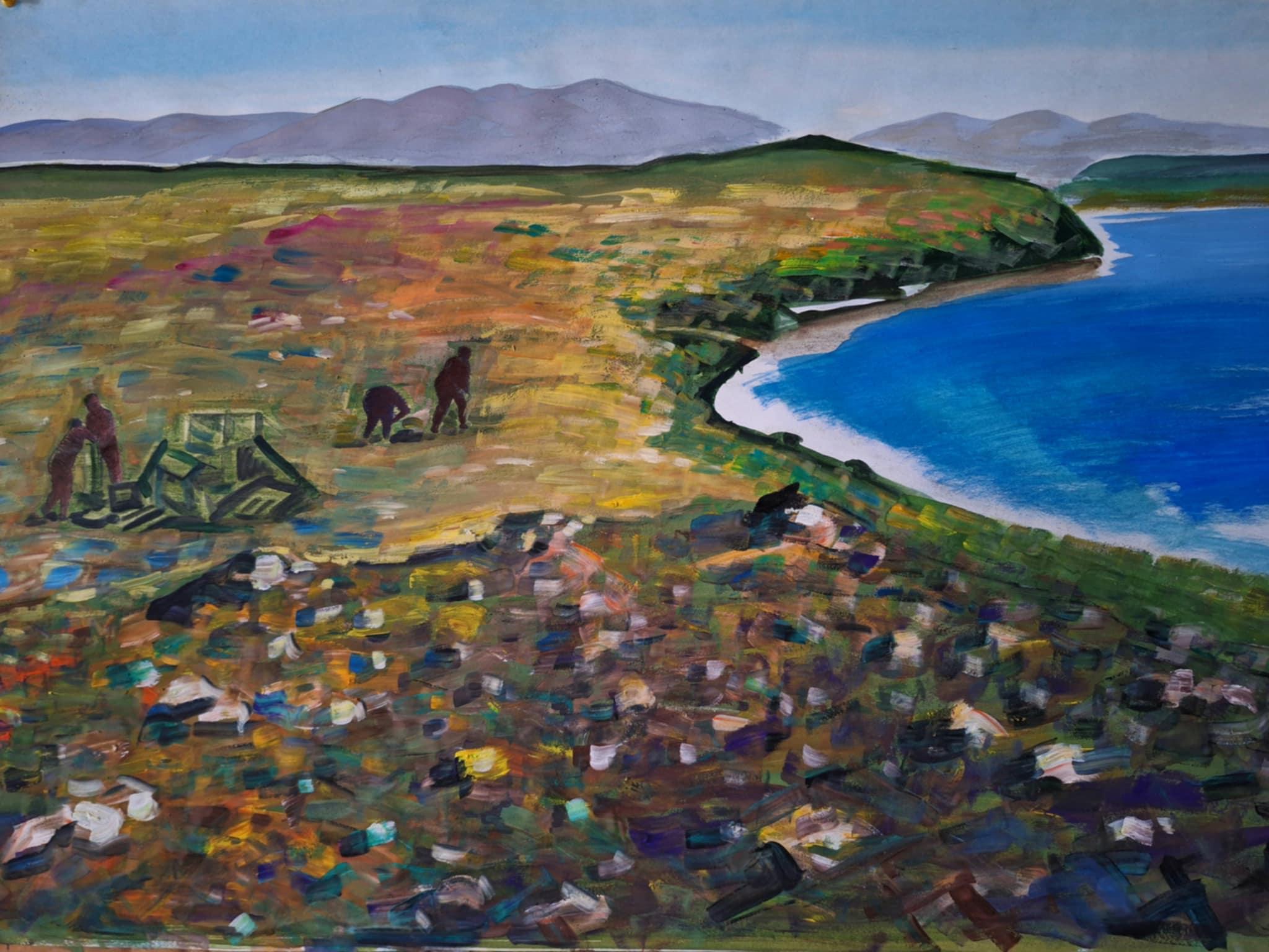 Zeitgenössische georgische Kunst von Ilia Balavadze - Ohne Titel 31 im Angebot 1