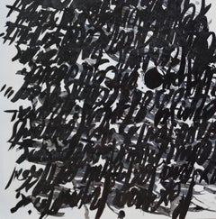 Abstrakte Zeichnungen und Aquarelle des abstrakten Expressionismus