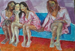 Zeitgenössische georgische Kunst von Ilia Balavadze - Ohne Titel 6.6