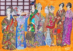 Art contemporain géorgien de Nino Devdariani - Contenstants