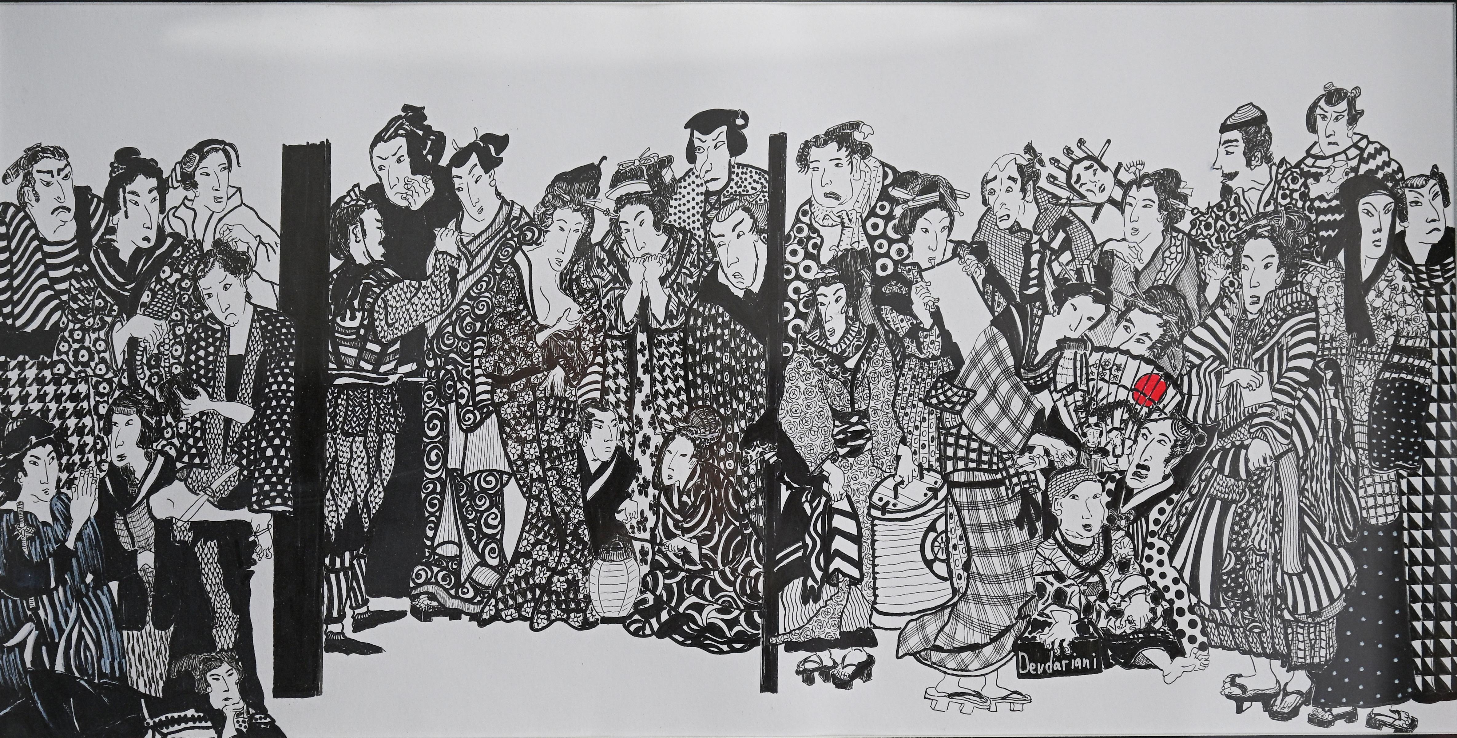 Arte contemporanea georgiana di Nino Devdariani - Engagment