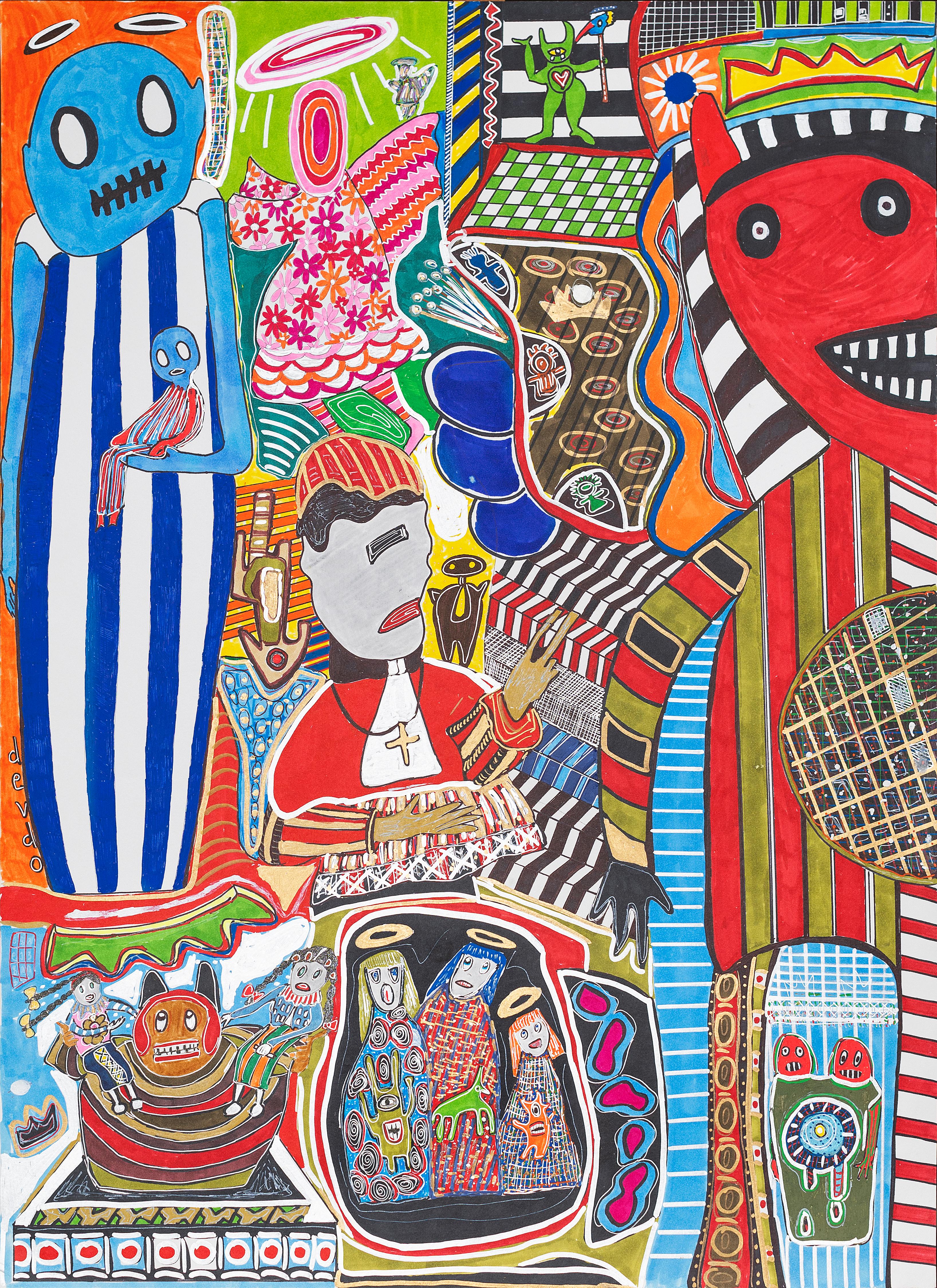 Georgian Contemporary Art by Nino Devdariani - Doubling N2