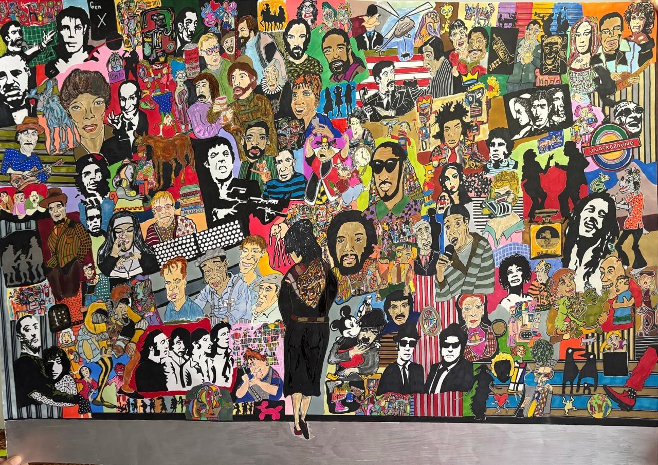 Zeitgenössische georgische Kunst von Nino Devdariani - Gen X