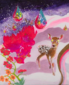 Japanese Contemporary Art by Minako Asakura - Jewel Rain