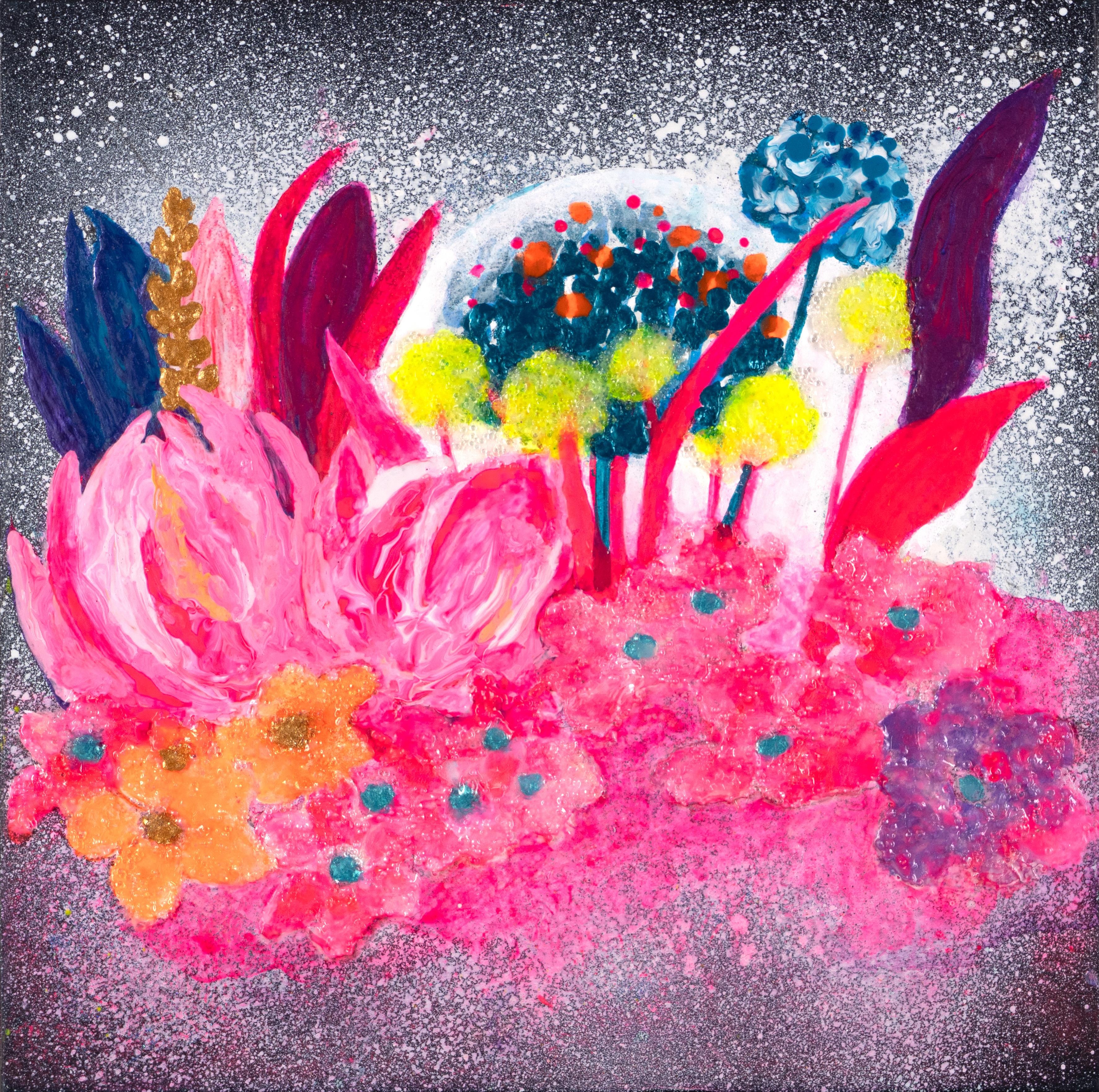 Art contemporain japonais de Minako Asakura - Luminous Bloom