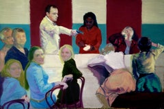 Georgian Contemporary Art by Ilia Balavadze - Dinner Time 1