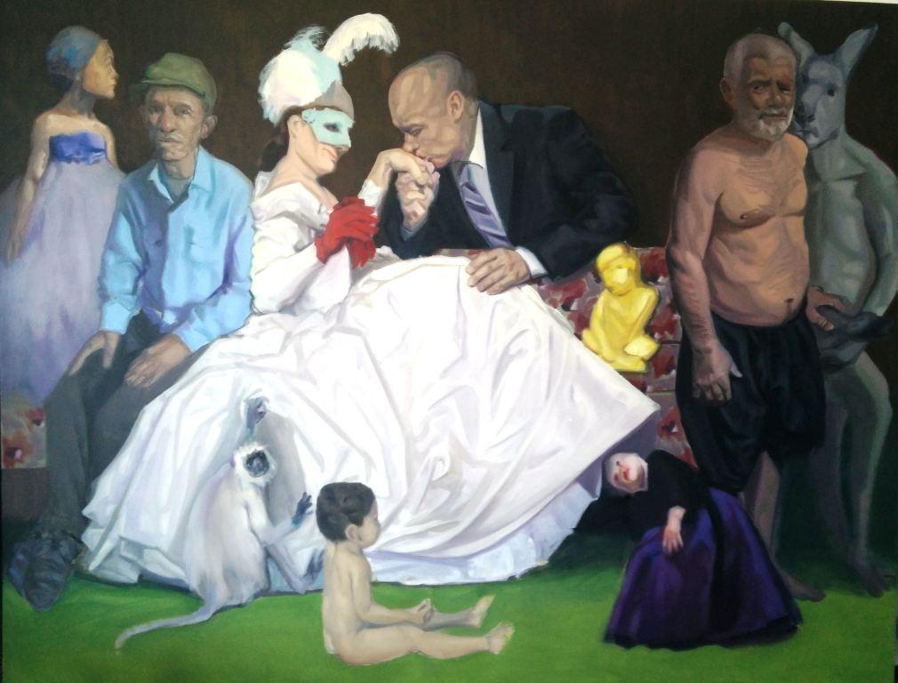 L
art contemporain géorgien d
Ilia Balavadze - Dinner Time 3