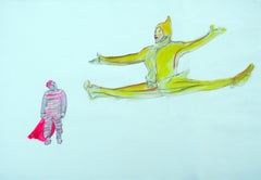 Art contemporain coréen de Sa Hara - Série de dessins Imagination Circus 2413