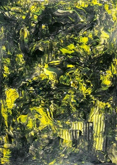 German Contemporary Art by Fabia Kleinpeter - Triple Color Series Yellow