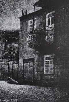 Armenian Contemporary Art by Kamsar Ohanyan - Yerevan in the Winter