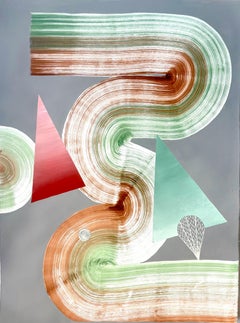 Indische zeitgenössische Kunst von Sumit Mehndiratta - Almost Traingulated