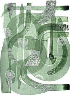 Art contemporain indien de Sumit Mehndiratta - Divine Folliage
