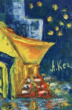 Russian Contemporary Art by Alla Kechedzhan - Van Gogh's Footprints