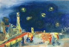 Russian Contemporary Art by Alla Kechedzhan - The City Lighthouse