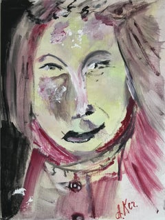 Arte contemporanea russa di Alla Kechedzhan - Un'adolescente