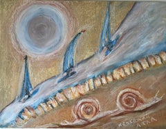 Arte contemporanea russa di Alla Kechedzhan - La lumaca