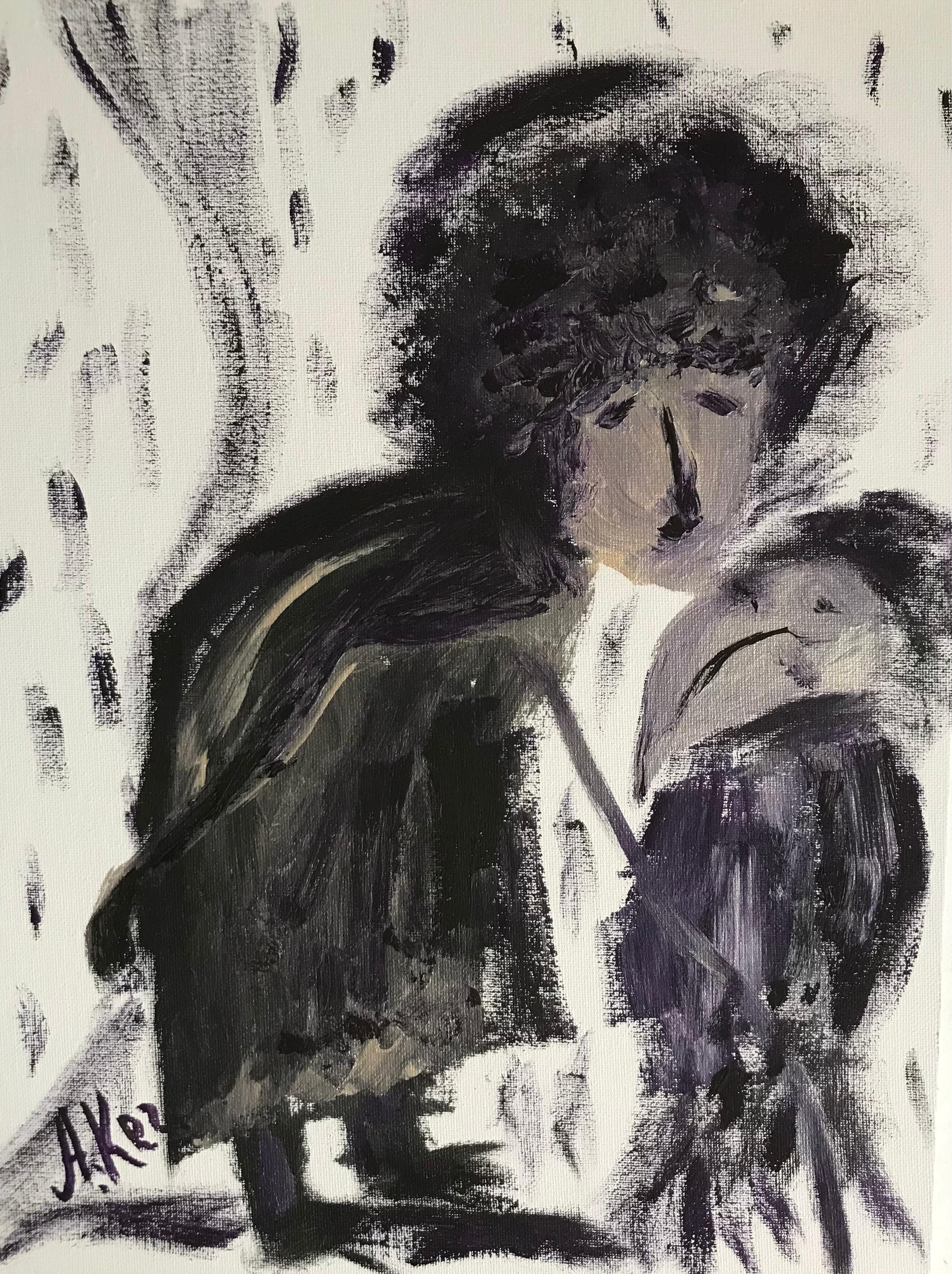 L'arte contemporanea russa di Alla Kechedzhan - A Bird's Angel